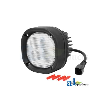 A & I Products Work Lamp, LED, Flood, Square 0" x0" x0" A-WL2538